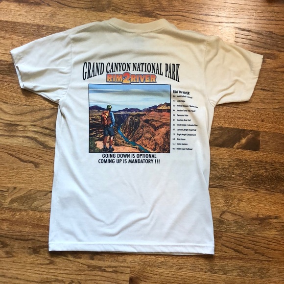 the american backcountry Tops - Grand Canyon National Park Hiking Tee